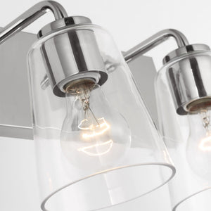 Generation Lighting - GLV1062CH - Vanity - Miles - Chrome