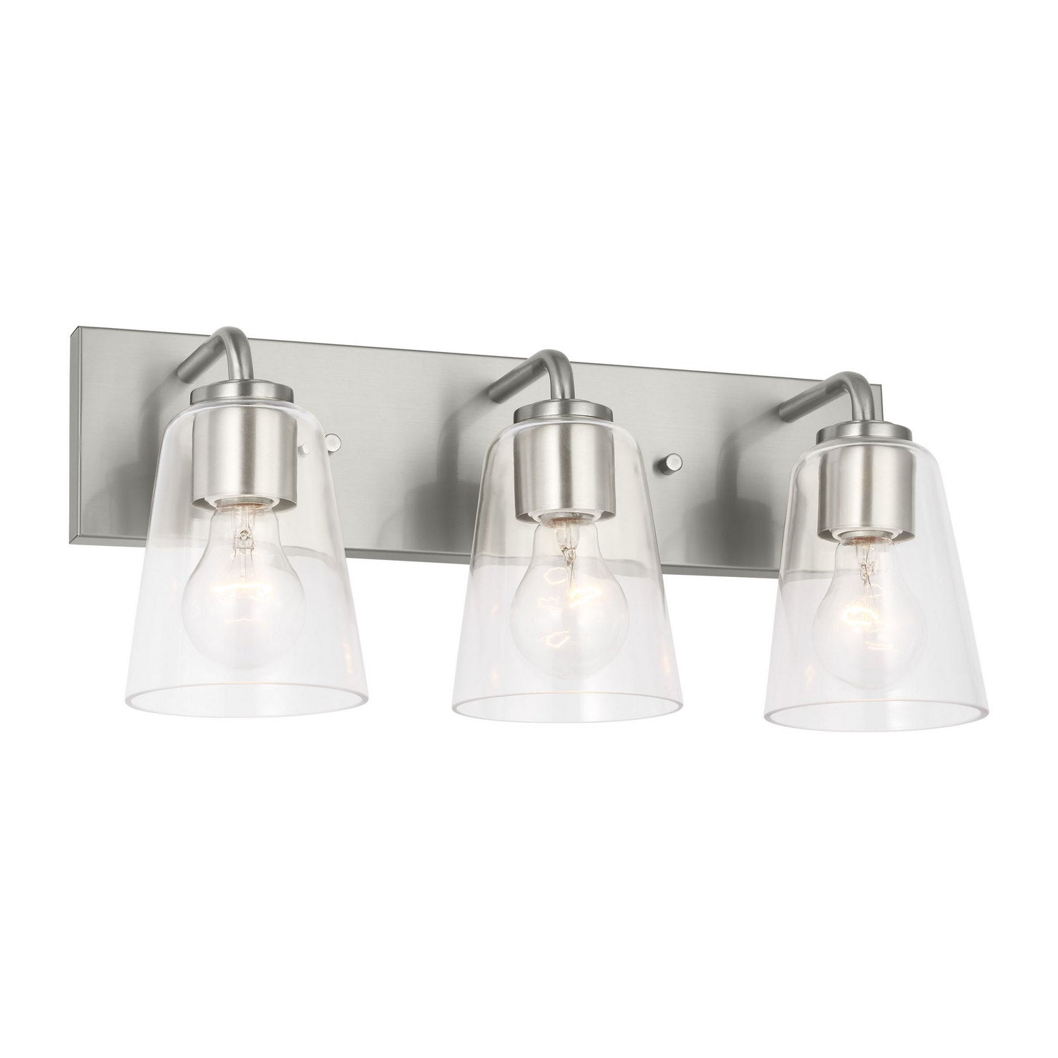 Generation Lighting - GLV1063BS - Vanity - Miles - Brushed Nickel