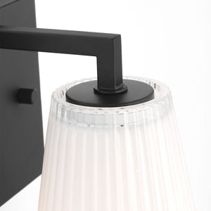 Generation Lighting - GLV1101MBK - Vanity - Upson - Midnight Black