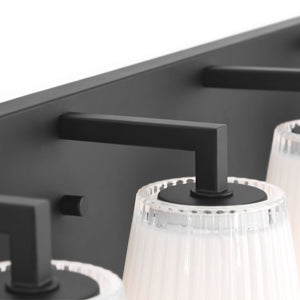 Generation Lighting - GLV1104MBK - Vanity - Upson - Midnight Black