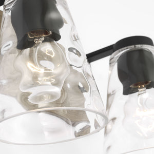 Generation Lighting - GLV1112MBKCRO - Vanity - Dunton - Midnight Black
