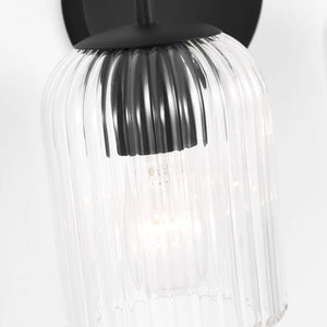Generation Lighting - GLV1132MBK - Two Light Vanity - Eisele - Midnight Black