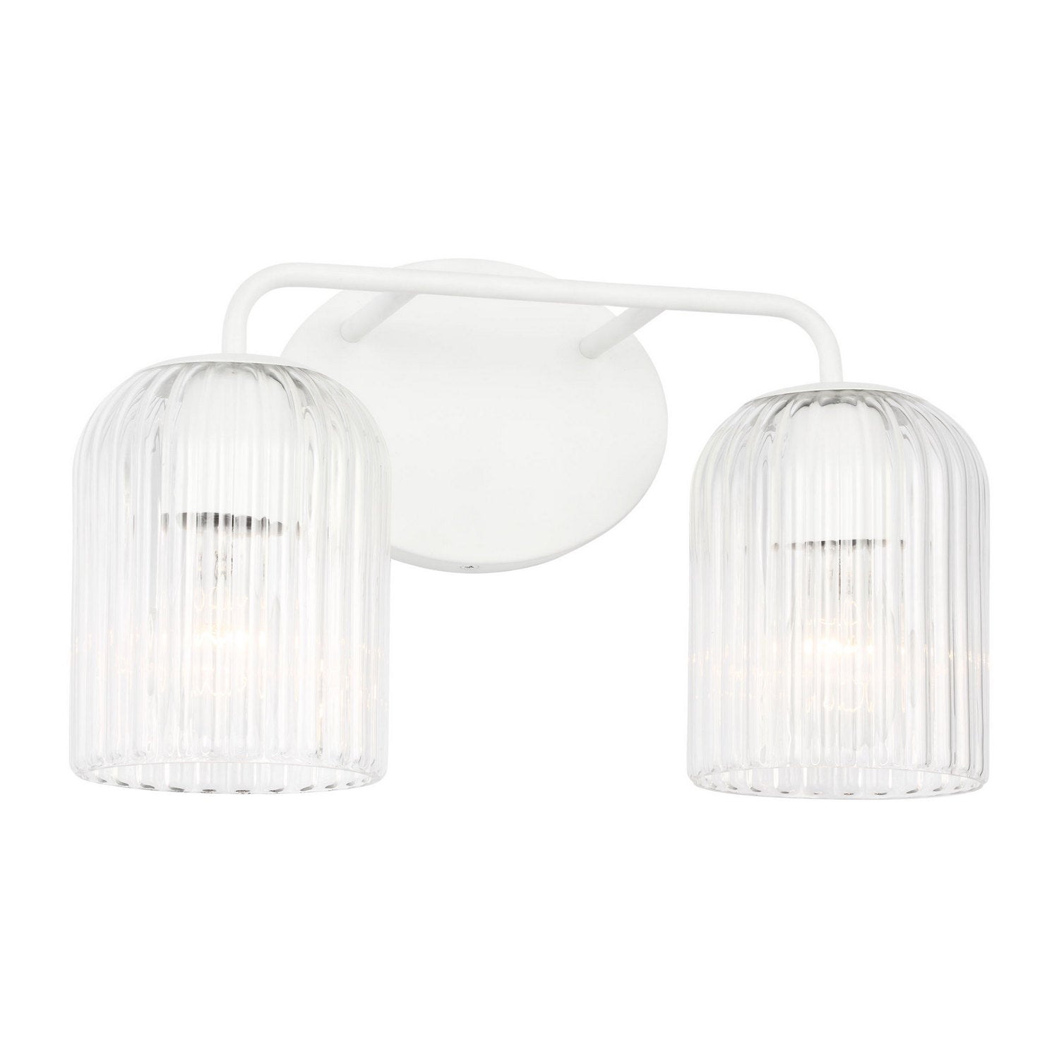 Generation Lighting - GLV1132MWT - Two Light Vanity - Eisele - Matte White