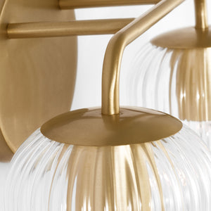 Generation Lighting - GLV1132SB - Two Light Vanity - Eisele - Satin Brass