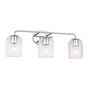 Generation Lighting - GLV1133CH - Three Light Vanity - Eisele - Chrome