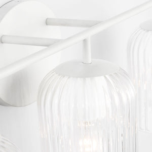 Generation Lighting - GLV1133MWT - Three Light Vanity - Eisele - Matte White