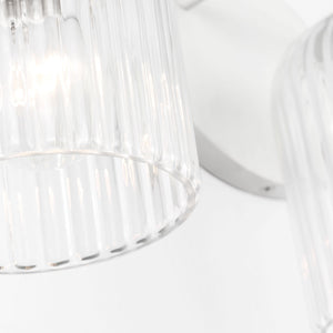 Generation Lighting - GLV1133MWT - Three Light Vanity - Eisele - Matte White