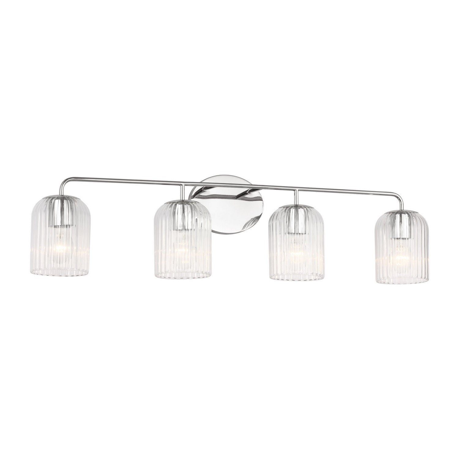 Generation Lighting - GLV1134CH - Four Light Vanity - Eisele - Chrome