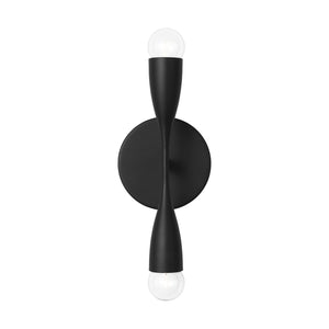 Generation Lighting - GLW1002MBK - Bath - Maya - Midnight Black