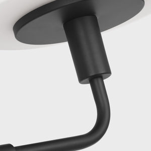 Generation Lighting - GLW1022MBK - Wall Sconce - Mendota - Midnight Black