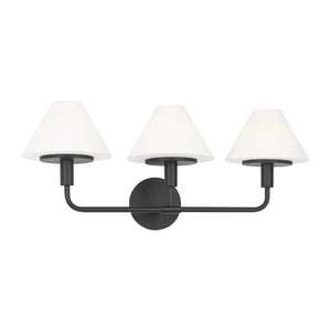 Generation Lighting - GLW1033MBK - Wall Sconce - Mendota - Midnight Black
