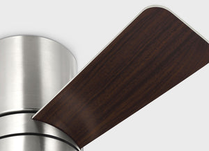 Generation Lighting - 3ERHR32BSD - 32"Ceiling Fan - Era 32 Hugger LED - Brushed Nickel