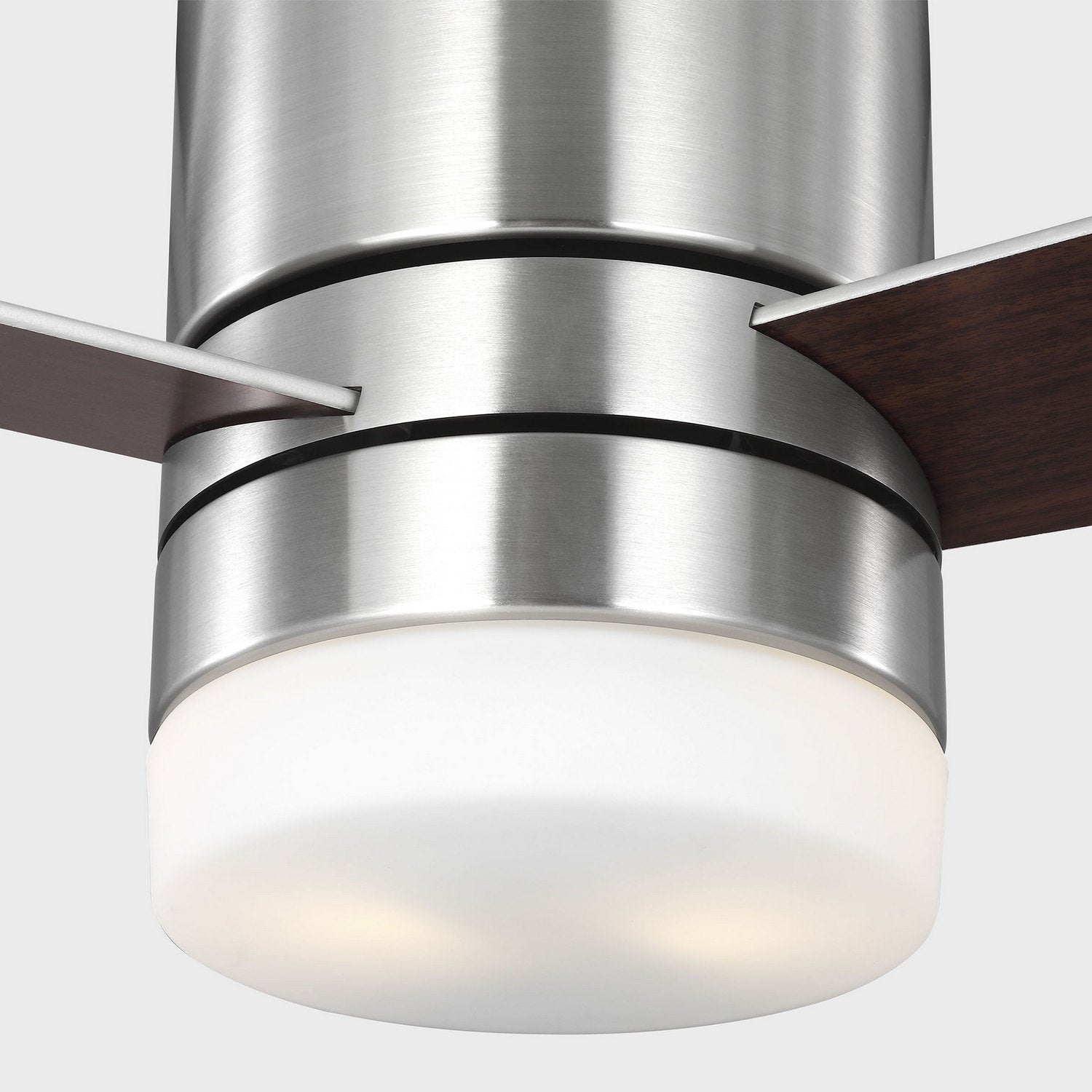 Generation Lighting - 3ERHR32BSD - 32"Ceiling Fan - Era 32 Hugger LED - Brushed Nickel