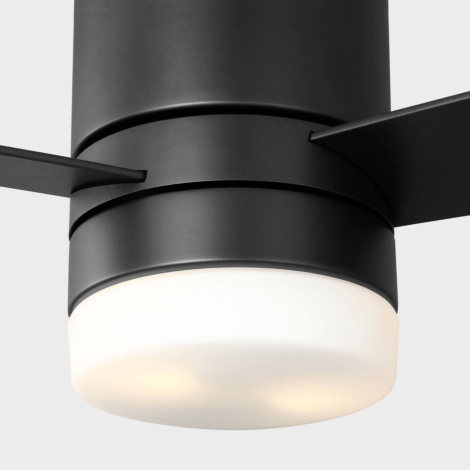 Generation Lighting - 3ERHR32MBKD - 32"Ceiling Fan - Era 32 Hugger LED - Midnight Black