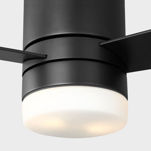 Generation Lighting - 3ERHR32MBKD - 32"Ceiling Fan - Era 32 Hugger LED - Midnight Black