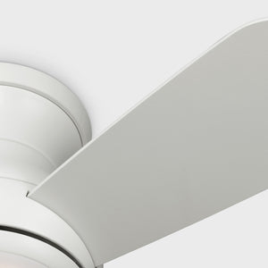 Generation Lighting - 3OBSHR32RZWD - 32"Ceiling Fan - Orbis 32 Hugger LED - Matte White