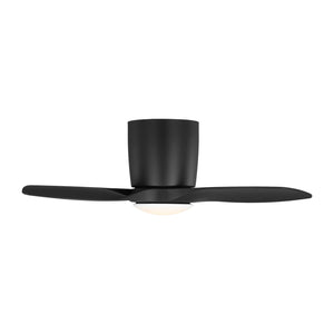 Generation Lighting - 3TTHR32MBKD - 32"Ceiling Fan - Titus 32 Hugger LED - Midnight Black