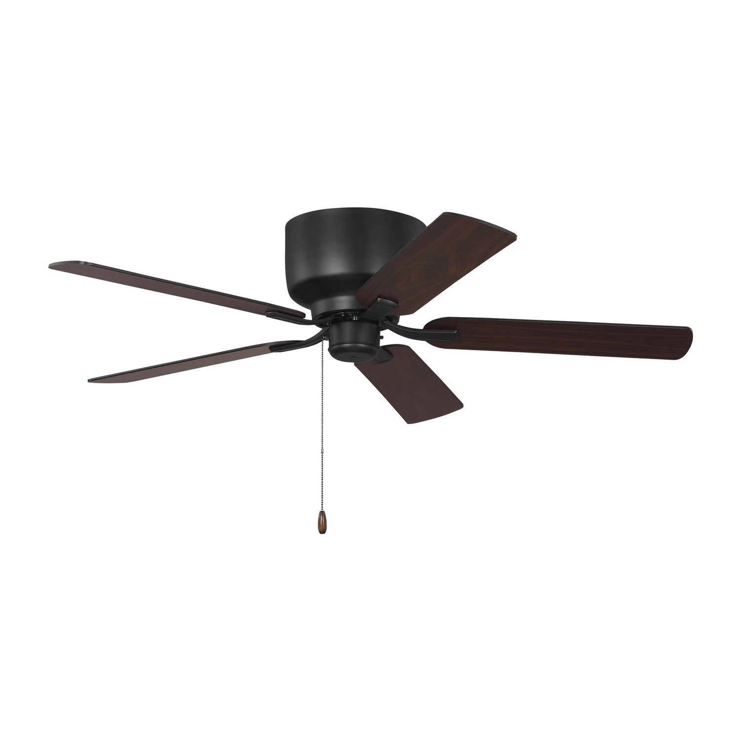 Generation Lighting - 5LDH52MBK - 52"Ceiling Fan - Linden 52 Hugger - Midnight Black