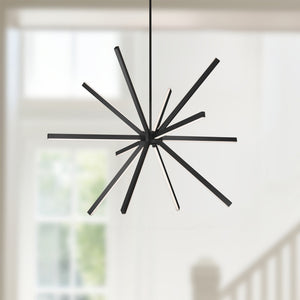 Kuzco Lighting - CH14356-BK-UNV - LED Chandelier - Sirius - Black