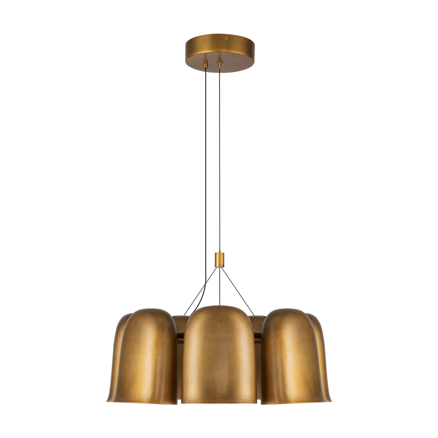 Kuzco Lighting - CH21120-VB-UNV - LED Chandelier - Bell - Vintage Brass