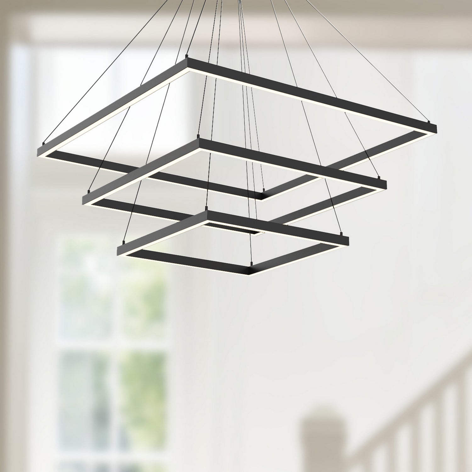 Kuzco Lighting - CH88332-BK-UNV-010 - LED Chandelier - Piazza - Black