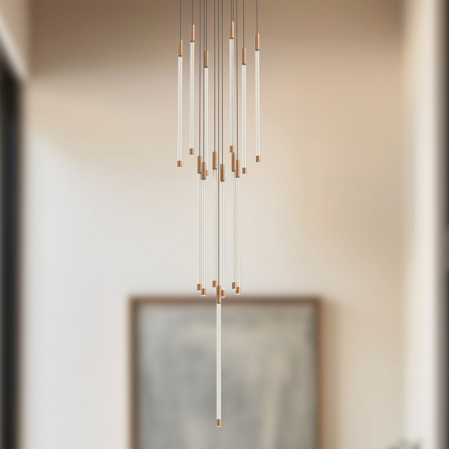 Kuzco Lighting - MP75121-BG-UNV-010 - LED Pendant - Motif - Brushed Gold