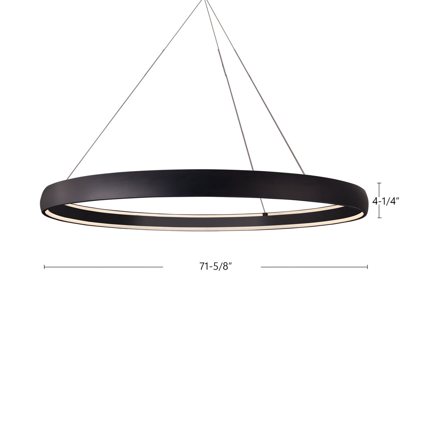 Kuzco Lighting - PD22772-BK-UNV-010 - LED Pendant - Halo - Black