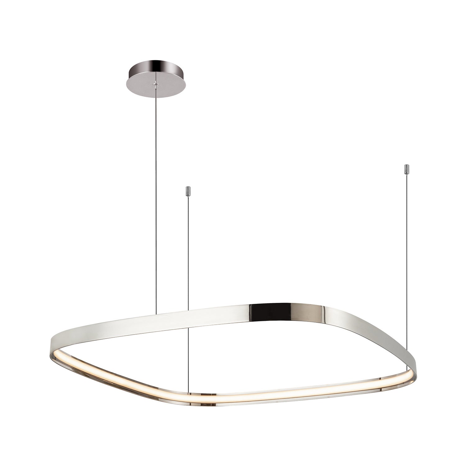 Kuzco Lighting - PD78031-PN-UNV - LED Pendant - Yukon - Polished Nickel