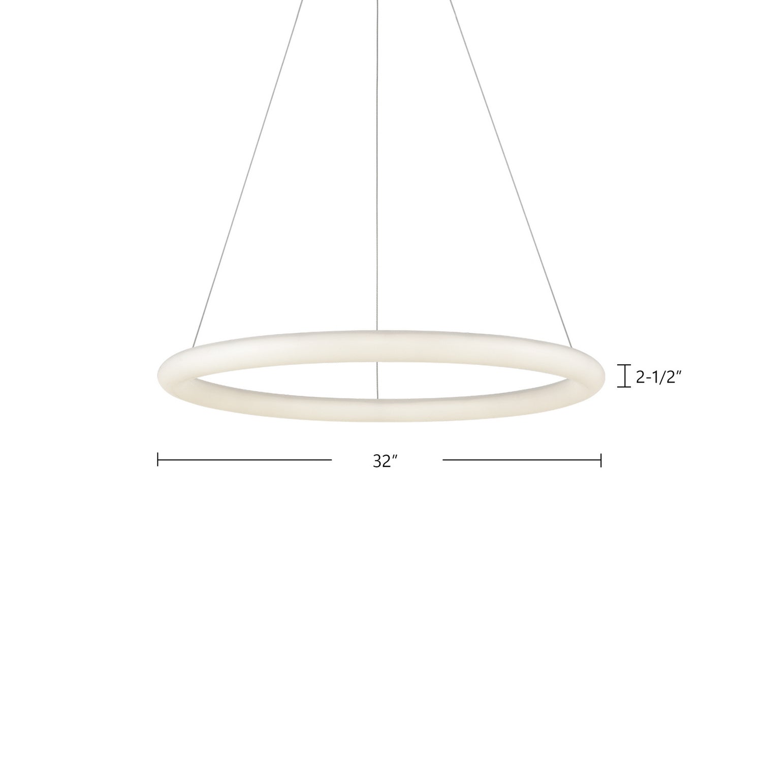 Kuzco Lighting - PD80332-WH-UNV-010 - LED Pendant - Cumulus Minor - White