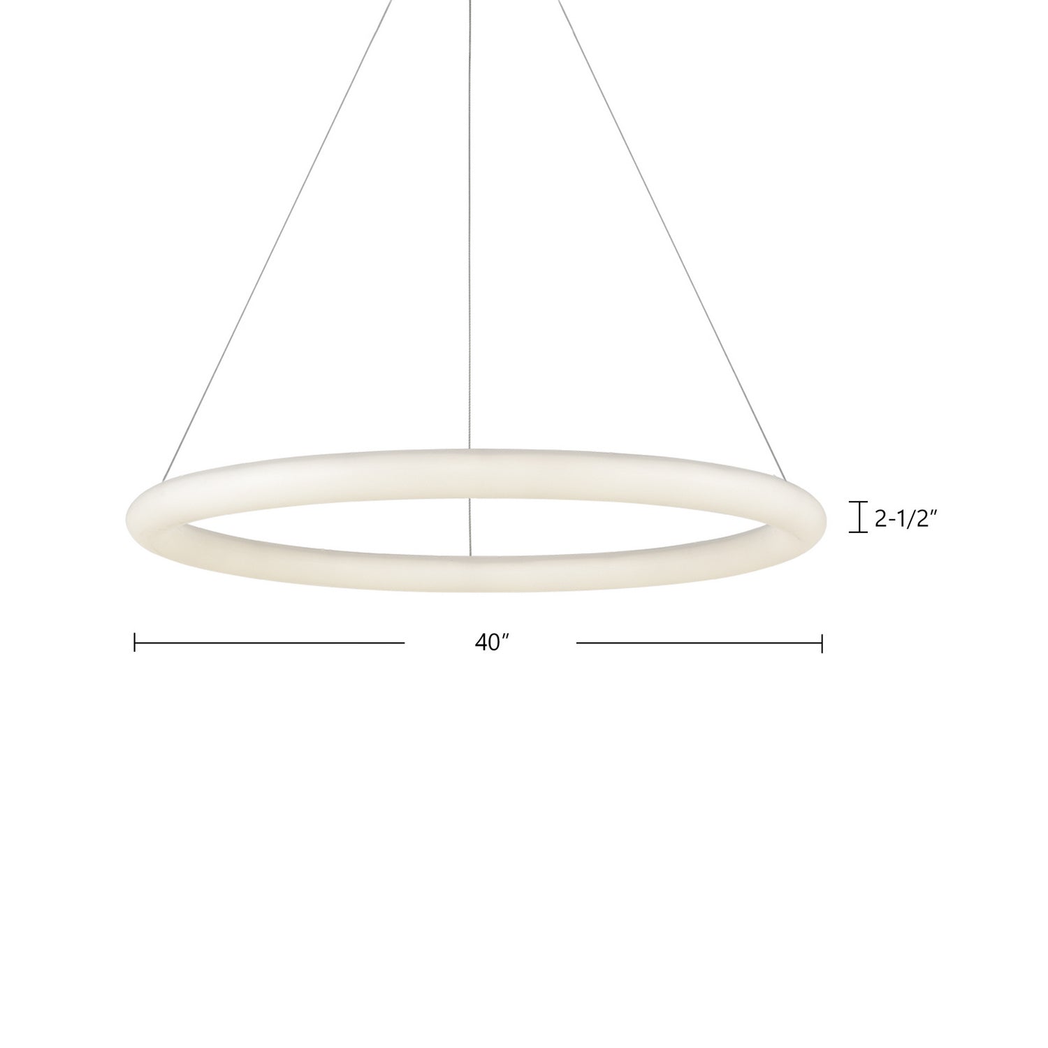 Kuzco Lighting - PD80340-WH-UNV-010 - LED Pendant - Cumulus Minor - White