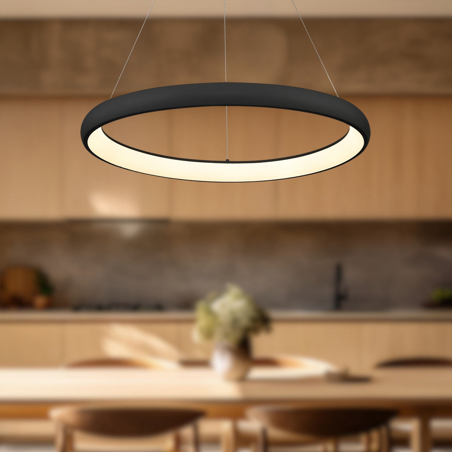 Kuzco Lighting - PD82732-BK-UNV-010 - LED Pendant - Cortana - Black
