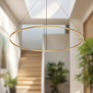 Kuzco Lighting - PD87772-BG-UNV-010 - LED Pendant - Cerchio - Brushed Gold