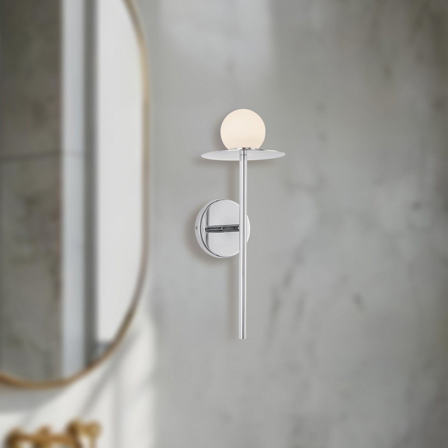 Kuzco Lighting - WS15506-CH-UNV - LED Wall Sconce - Elixir - Chrome