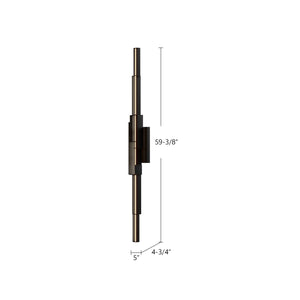 Kuzco Lighting - WS29560-BK-UNV - LED Wall Sconce - Enzo - Black