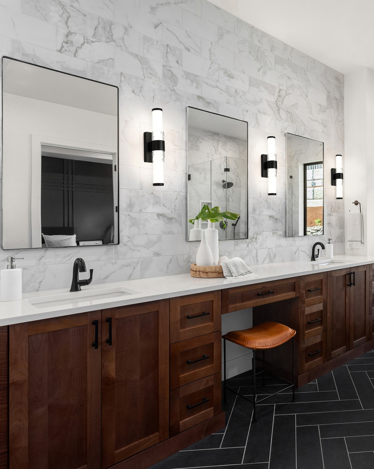 Z-Lite - 1015-18W-MB-LED - LED Vanity - Egon - Matte Black