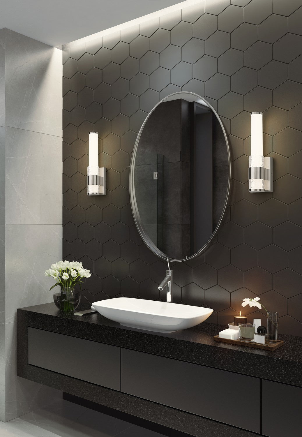 Z-Lite - 1015-1S-BN-LED - LED Wall Sconce - Egon - Brushed Nickel