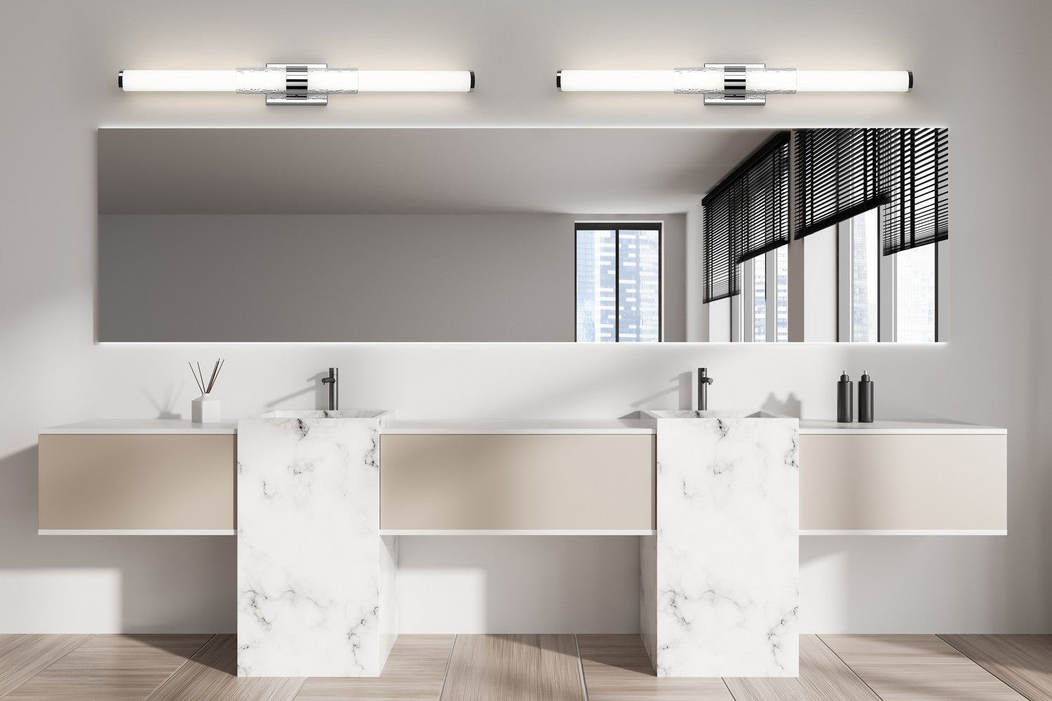 Z-Lite - 1015-40W-CH-LED - LED Vanity - Egon - Chrome