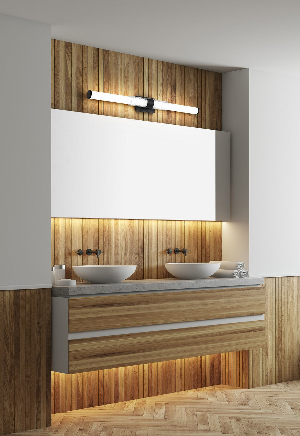 Z-Lite - 1015-40W-MB-LED - LED Vanity - Egon - Matte Black