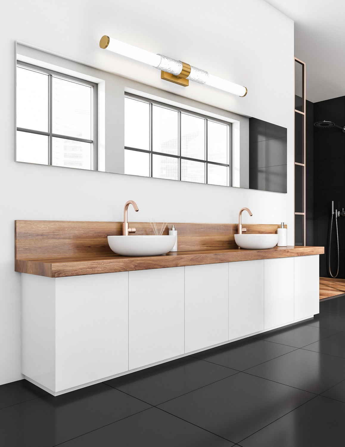 Z-Lite - 1015-40W-MGLD-LED - LED Vanity - Egon - Modern Gold