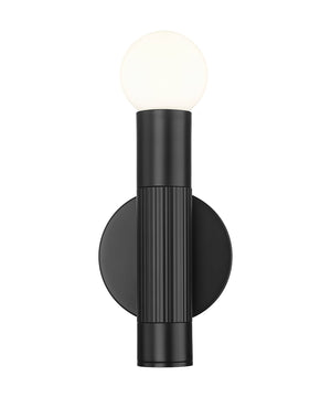 Z-Lite - 1956-1S-MB - One Light Wall Sconce - Stari - Matte Black