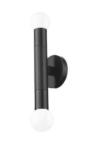 Z-Lite - 1956-2S-MB - Two Light Wall Sconce - Stari - Matte Black