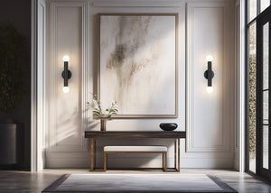 Z-Lite - 1956-2S-MB - Two Light Wall Sconce - Stari - Matte Black