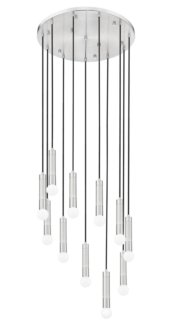 Z-Lite - 1956P-11R-BN - 11 Light Chandelier - Stari - Brushed Nickel