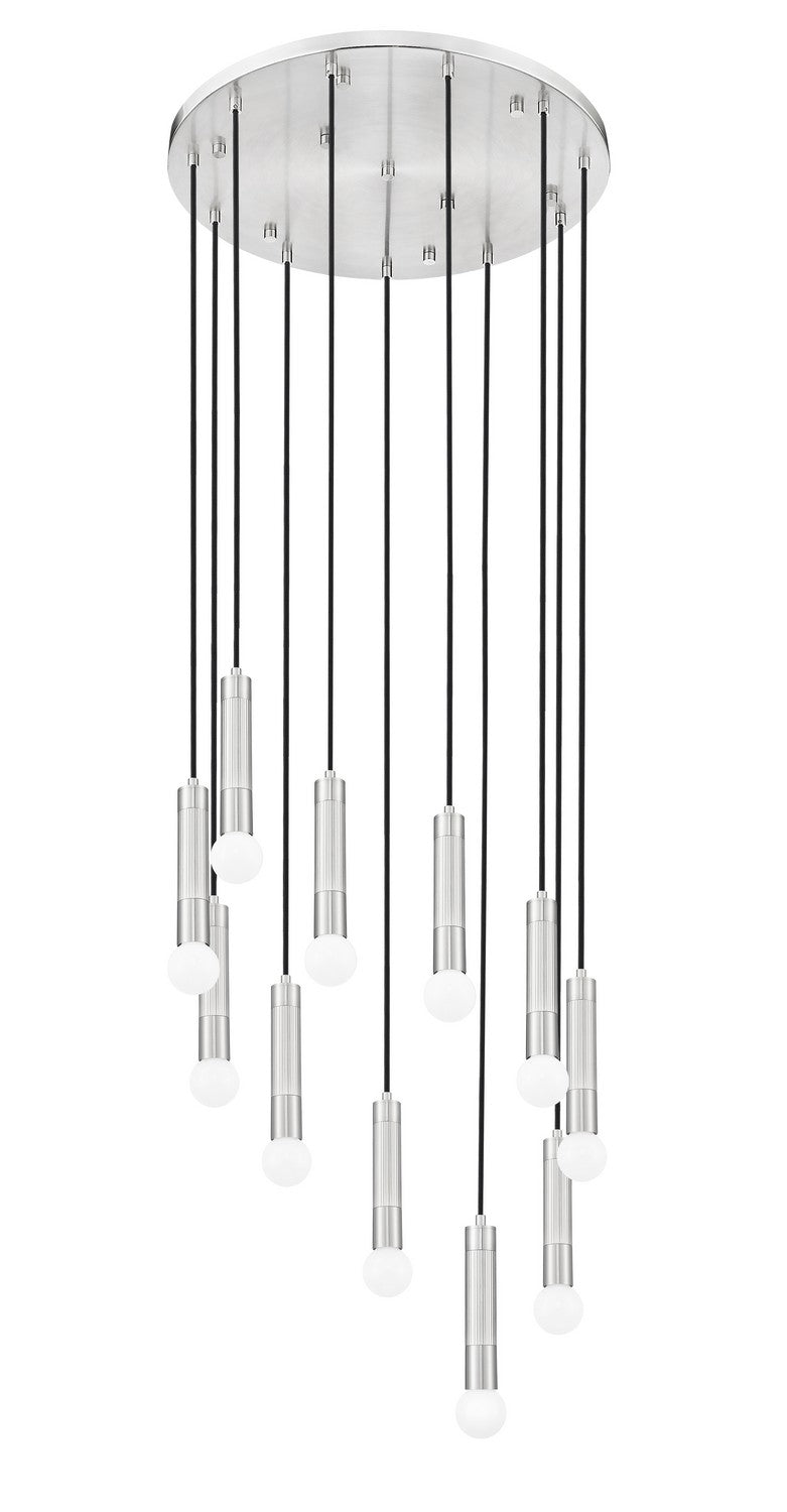 Z-Lite - 1956P-11R-BN - 11 Light Chandelier - Stari - Brushed Nickel