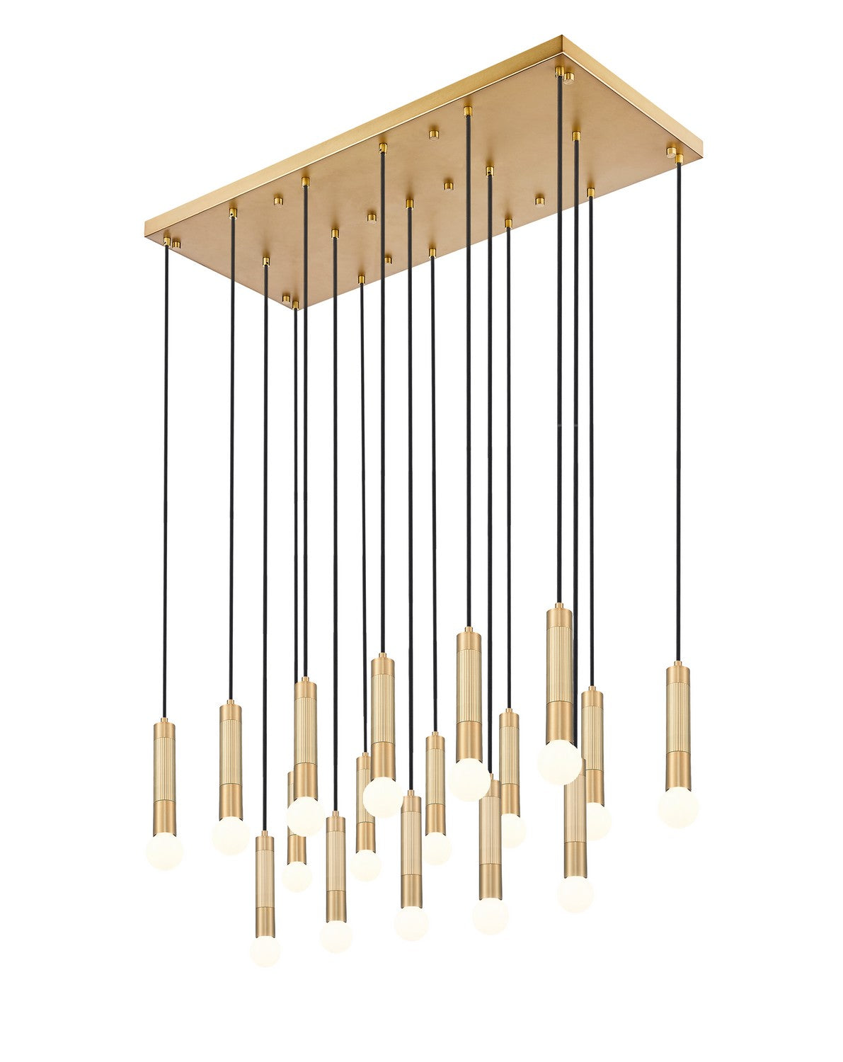 Z-Lite - 1956P-17L-MGLD - 17 Light Linear Chandelier - Stari - Modern Gold