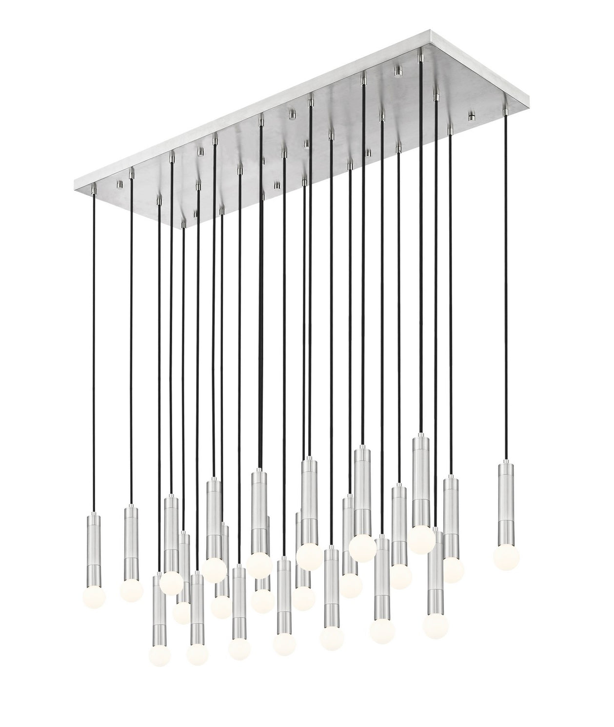 Z-Lite - 1956P-23L-BN - 23 Light Linear Chandelier - Stari - Brushed Nickel