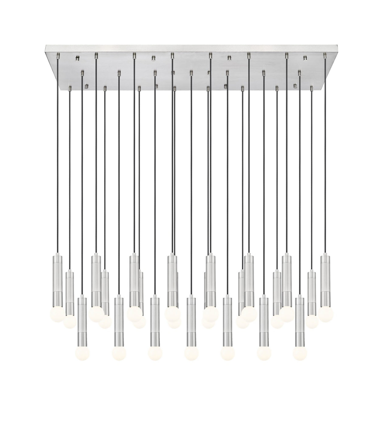 Z-Lite - 1956P-23L-BN - 23 Light Linear Chandelier - Stari - Brushed Nickel