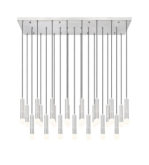 Z-Lite - 1956P-23L-BN - 23 Light Linear Chandelier - Stari - Brushed Nickel