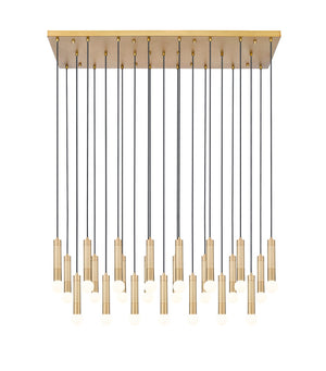 Z-Lite - 1956P-23L-MGLD - 23 Light Linear Chandelier - Stari - Modern Gold
