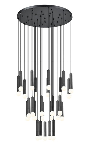 Z-Lite - 1956P-27R-MB - 27 Light Chandelier - Stari - Matte Black
